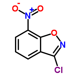 3-Chloro-7-nitro-1,2-benzisoxazole structure