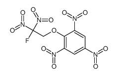 beta-fluoro-beta,beta,2,4,6-pentanitrophenetole Structure