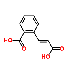 2-[(E)-2-Carboxyvinyl]benzoic acid structure