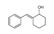 (R)-2-[1-phenyl-(E)-methylidene]-1-cyclohexanol Structure