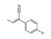 Benzeneacetonitrile, alpha-ethylidene-4-fluoro-, (E)- (9CI) Structure