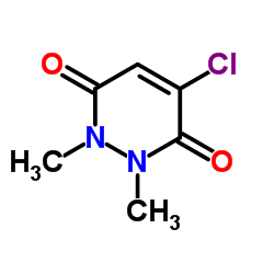 4-Chloro-1,2-dimethyl-1,2-dihydro-3,6-pyridazinedione结构式