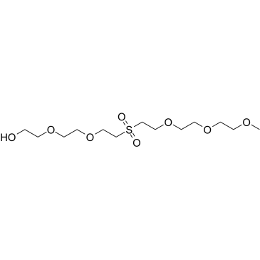 m-PEG3-Sulfone-PEG3结构式