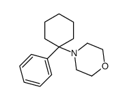4-(1-phenylcyclohexyl)morpholine结构式