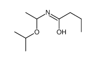 N-(1-propan-2-yloxyethyl)butanamide Structure