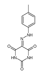 5-(p-Tolyl-hydrazono)-pyrimidine-2,4,6-trione结构式