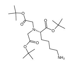 N-(5-氨基-1-羧基戊基)亚氨基二乙酸三叔丁基酯图片