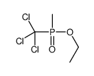 1-[methyl(trichloromethyl)phosphoryl]oxyethane结构式