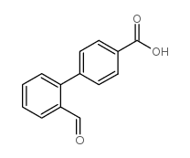 2'-FORMYL-[1,1'-BIPHENYL]-4-CARBOXYLIC ACID structure