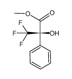 methyl (R)-3,3,3-trifluoro-2-hydroxy-2-phenylpropanoate结构式