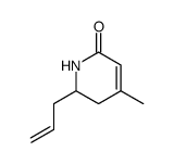 2(1H)-Pyridinone, 5,6-dihydro-4-methyl-6-(2-propenyl)- (9CI) picture