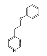 phenyl 2-(4-pyridyl)ethyl sulfide Structure