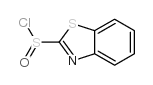 2-Benzothiazolesulfinylchloride(8CI)结构式