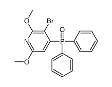 (3-Bromo-2,6-dimethoxy-4-pyridyl)diphenylphosphine oxide picture