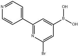 2-Bromo-6-(4-pyridyl)pyridine-4-boronic acid图片