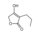 3-hydroxy-4-propyl-2H-furan-5-one结构式