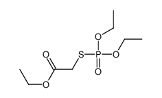 Ethyl ((diethoxyphosphinyl)thio)acetate Structure