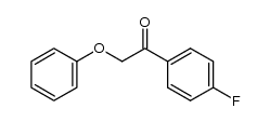 1-(4-fluorophenyl)-2-phenoxyethanone结构式