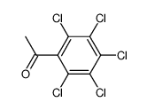 pentachloroacetophenone结构式