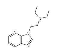 3-[2-(Diethylamino)ethyl]-3H-imidazo[4,5-b]pyridine结构式