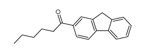 2-hexanoylfluorene Structure