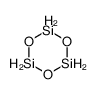 1,3,5,2,4,6-trioxatrisilinane Structure