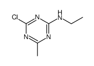 (4-chloro-6-methyl-[1,3,5]triazin-2-yl)-ethyl-amine Structure