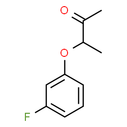 3-(3-Fluorophenoxy)-2-butanone structure