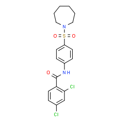 N-[4-(azepan-1-ylsulfonyl)phenyl]-2,4-dichlorobenzamide picture