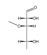 3-O-Methyl-4,6-dideoxy-D-xylo-hexose structure