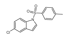 N-tosyl-5-chloroindole结构式