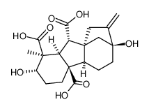 2β,7-Dihydroxy-1β-methyl-8-methylenegibbane-1α,4aα,10β-tricarboxylic acid picture