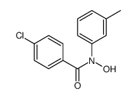 N-3-tolyl-4-chlorobenzohydroxamic acid structure