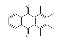 1,2,3,4-tetramethyl-9,10-anthraquinone Structure
