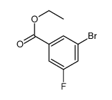 Ethyl 3-bromo-5-fluorobenzoate结构式