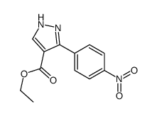 3-ethyl-5-(4-nitrophenyl)pyrazolidine-4-carboxylate结构式