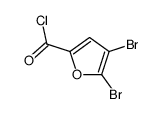 4,5-dibromofuran-2-carbonyl chloride Structure