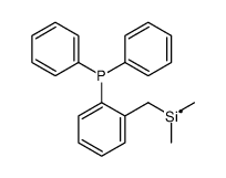 (2-diphenylphosphanylphenyl)methyl-dimethylsilicon Structure