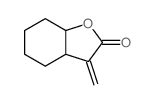 2(3H)-Benzofuranone,hexahydro-3-methylene-, (3aR,7aS)-rel- Structure
