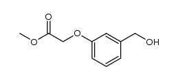 [3-(hydroxymethyl)phenoxy]acetic acid methyl ester结构式