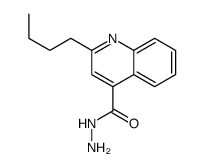 2-butylquinoline-4-carbohydrazide Structure