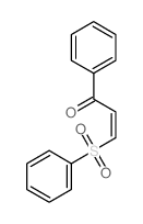 2-Propen-1-one,1-phenyl-3-(phenylsulfonyl)- picture