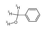 C,C,O-trideuterio-C-phenyl-methanol结构式