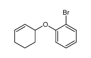 ortho-cyclohex-2-enyloxy-bromobenzene Structure