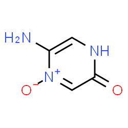 2(1H)-Pyrazinone,5-amino-,4-oxide(9CI) structure