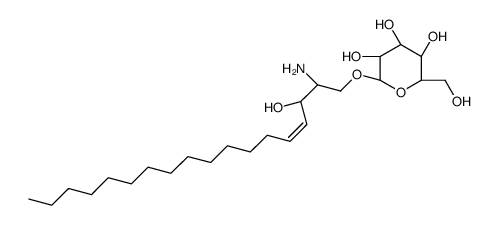 Glucosyl-C18-sphingosine structure