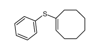 cyclooct-2-enyl phenyl sulfide结构式