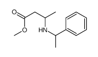 methyl 3-(1-phenylethylamino)butanoate Structure