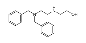 2-[2-(dibenzylamino)ethylamino]ethanol Structure