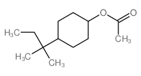 Cyclohexanol,4-(1,1-dimethylpropyl)-, 1-acetate结构式